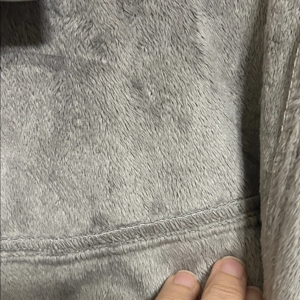 Free Country Light Gray Water Resistant Rain Coat with Removable Hood sz 2X - Picture 12 of 16